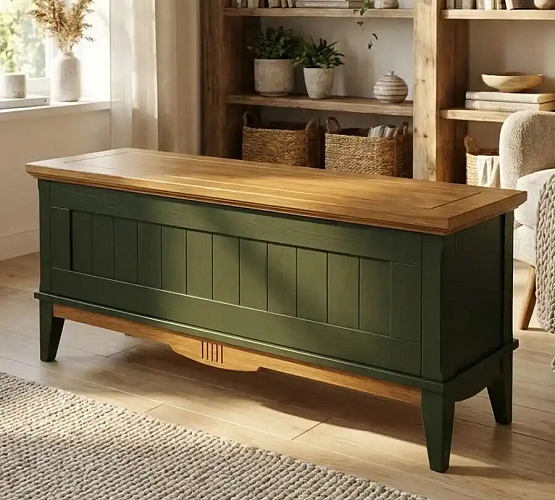 Фото Тумба (сундук) V2 Пенни Грин