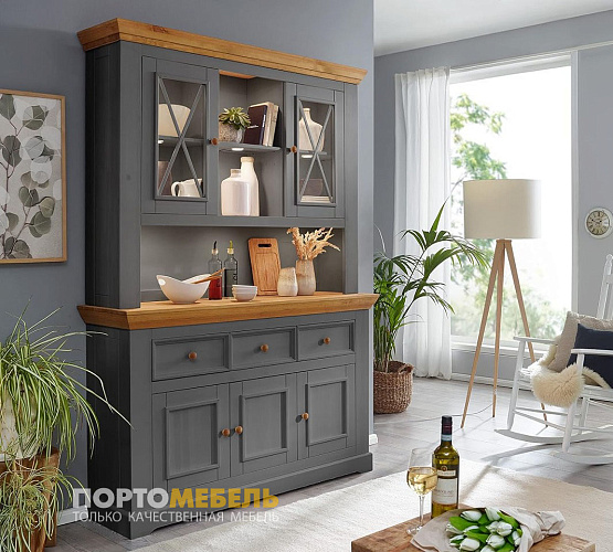 Фото Буфет большой Форест Графит (Р)