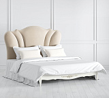 Кровать двуспальная Romantic Gold R616/R618 с мягким изголовьем