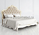 Кровать двуспальная Romantic Gold R538/R536/R534 с мягким изголовьем
