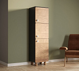 Узкий шкаф с тремя дверками Сплит SP10