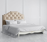 Кровать двуспальная Romantic Gold с мягким изголовьем R646/R648