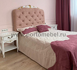 Кровать двуспальная Romantic Gold R714D/R716D/R718D с мягким изголовьем