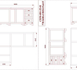 Стол письменный угловой  Марина СКМ-001-52(-01)