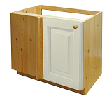 Тумба Весури угловая  арт.386 слоновая кость