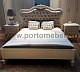 Кровать двуспальная Милано MK-8005-IV с пуговицами