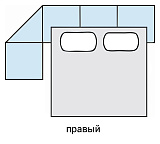 Диван-кровать угловой 3Р-1/1-3Р Милан (2)
