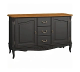 Комод широкий Marlette WOOD Прованс 3 ящика 2 двери