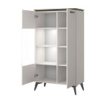 Шкаф VINATI с витриной 1V1D P