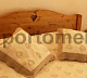 Кровать двуспальная LCOEUR с низким изножьем