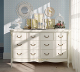 Комод широкий Romantic 8 ящиков