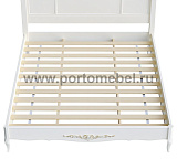 Кровать двуспальная Romantic Gold с мягким изголовьем R636/R638