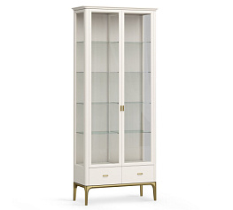 Фото Витрина стеклянная большая Alte Primo gold Pr100BP