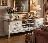 Тумба ТВ широкая Marlette WOOD Прованс