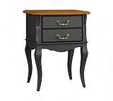 Тумба узкая Marlette WOOD Прованс 2 ящика