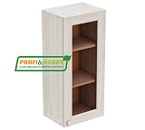 Шкаф настенный 1 дверь 400х900 стекло Profi&Hobby