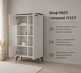 Шкаф VINATI с витриной 1V1D P