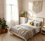 Кровать двуспальная Пенни