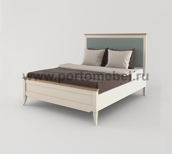 Фото Кровать односпальная Римини с мягким изголовьем