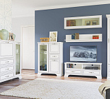 Тумба 1V2D1S TIFFANY (вудлайн кремовый)