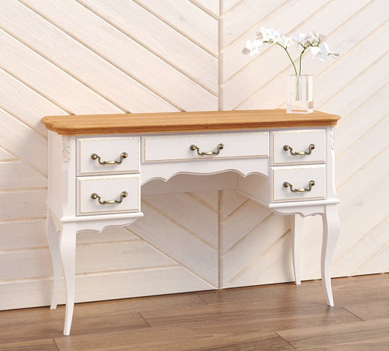 Фото Кабинетный стол узкий Marlette WOOD