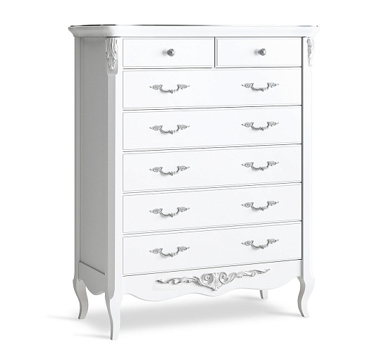 Фото Комод Сильвери Роум 7 ящиков