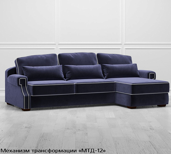 Фото Диван с оттоманкой Quadra
