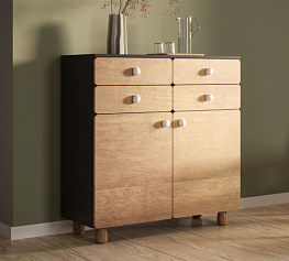 Фото Большой комод с ящиками и дверками Сплит SP19