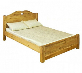 Фото Кровать двуспальная LCOEUR с низким изножьем