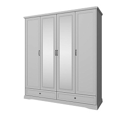 Фото Шкаф четрырехдверный VALENCIA 4DG2S Z