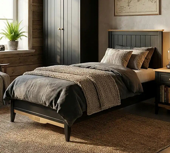 Фото Кровать односпальная Пенни Блэк