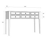 Стол консольный Квадро-С 06