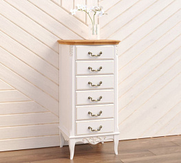 Фото Комод Marlette WOOD высокий 6 ящиков