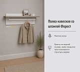 Полка навесная со штангой Форест