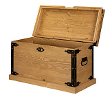 Сундук Викинг с прямой крышкой