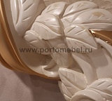 Кровать двуспальная Romantic Gold R418/R416 с мягким изголовьем