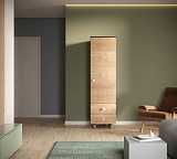 Узкий шкаф-модуль с ящиками Сплит SP15