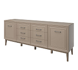 Комод Гориция НСМ 6 ящиков 2 двери