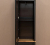 Шкаф для прихожей Пенни Блэк с зеркалом