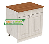 Тумба 2 двери 2 ящика 800 Profi&Hobby