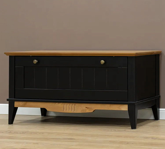 Фото Тумба обувная Пенни Блэк