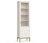 Шкаф книжный малый 3 ящика Alte Primo gold Pr129D