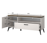 Тумба VINATI RTV 1D1SN