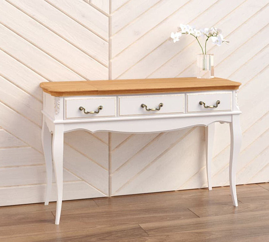 Фото Стол-консоль Marlette WOOD 3 ящика