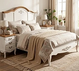 Кровать двуспальная Marlette WOOD Прованс