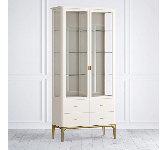Фото Витрина стеклянная большая Primo gold Pr094CP
