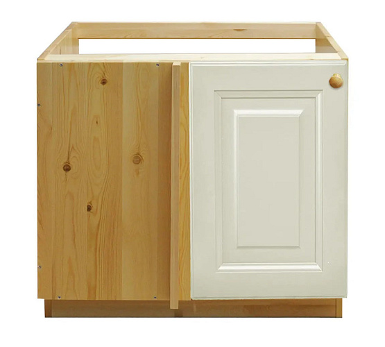 Фото Тумба Весури угловая  арт.386 слоновая кость