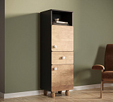 Узкий шкаф сдвумя дверками и одним ящиком Сплит SP13