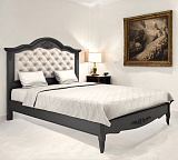 Кровать односпальная Marlette с мягким изголовьем