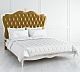 Кровать двуспальная Atelier A526/A528 с мягким изголовьем